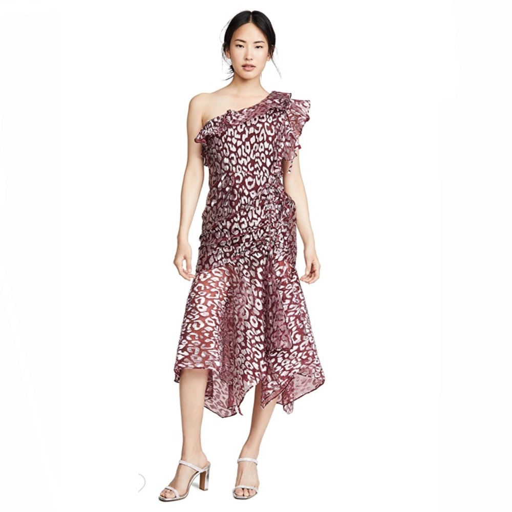 OPT apus one shoulder dress